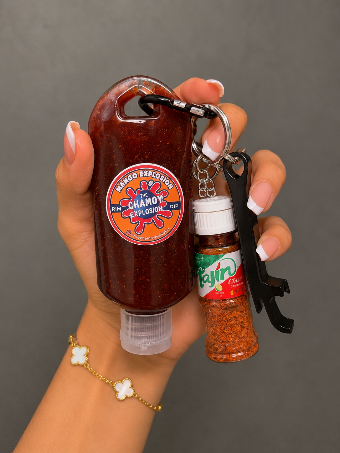 Mango Explosion Keychain Set